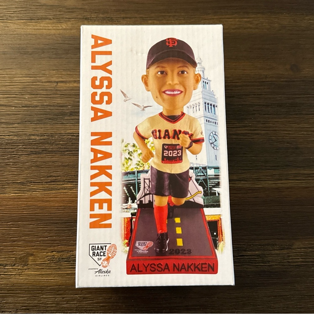 San Francisco Giants MLB Baseball 2023 Giants Race Alyssa Nakken Bobblehead - Picture 14 of 16